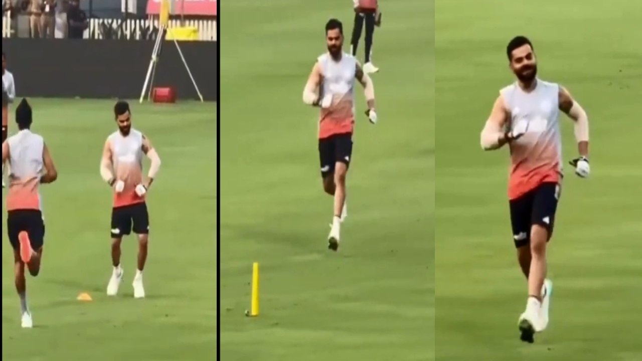 Virat Kohli : అర్ష్‌దీప్ సింగ్‌ ర‌న్నింగ్ ను అనుక‌రించిన కోహ్లీ.. వీడియో వైర‌ల్‌